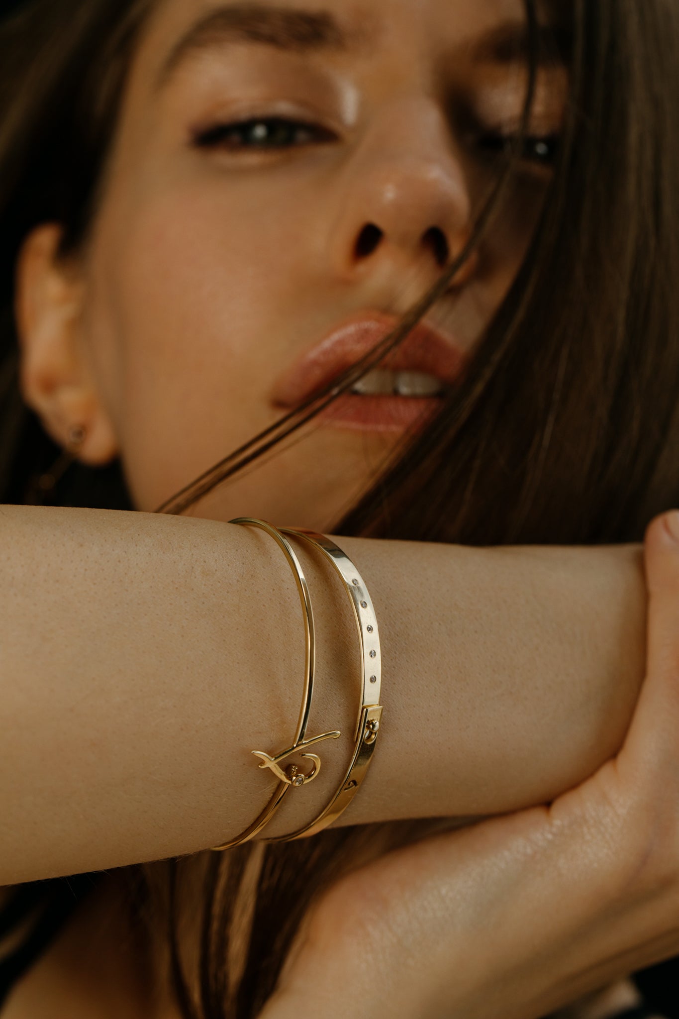 T by ThoSay 5 Diamonds Bangle