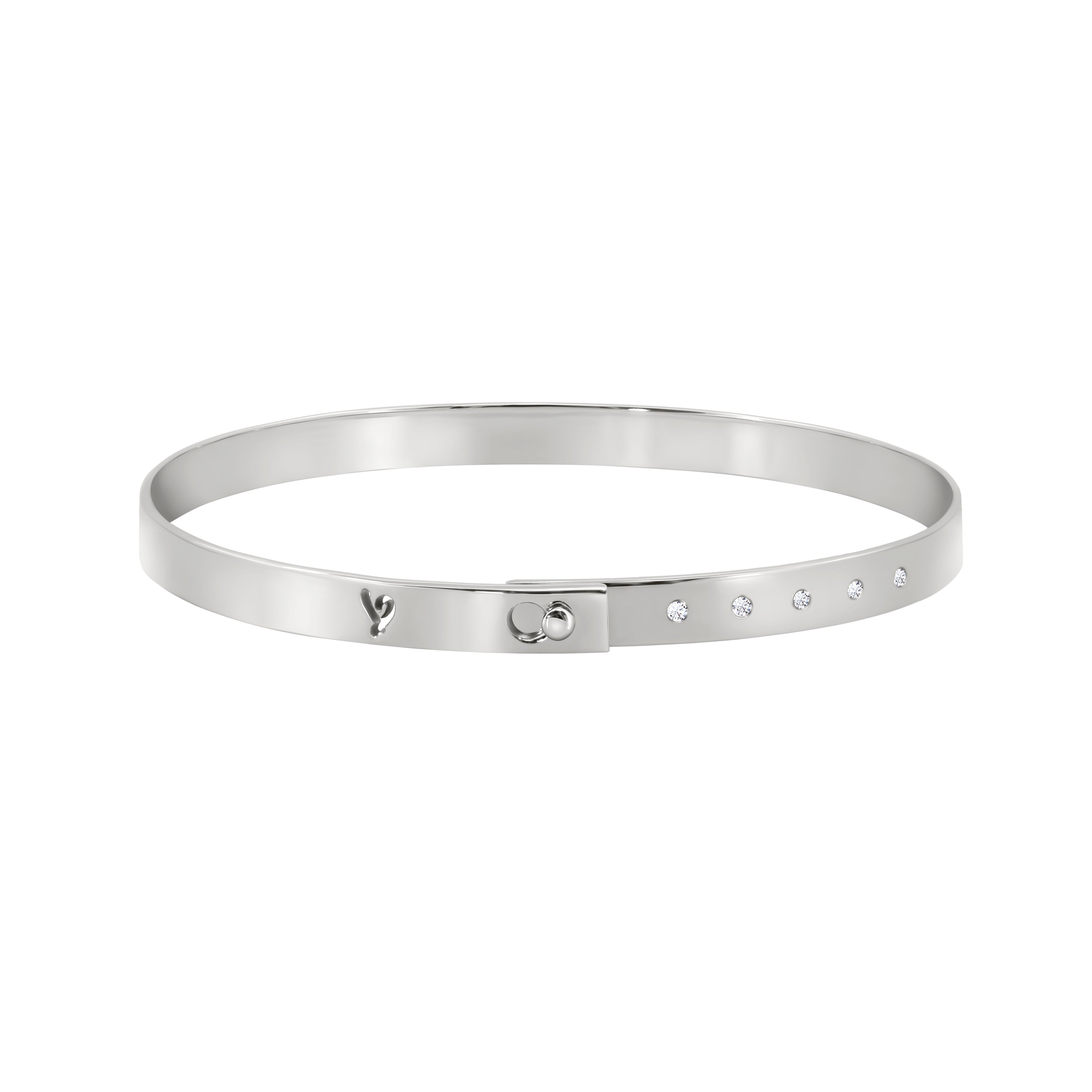 T by ThoSay 5 Diamonds Bangle