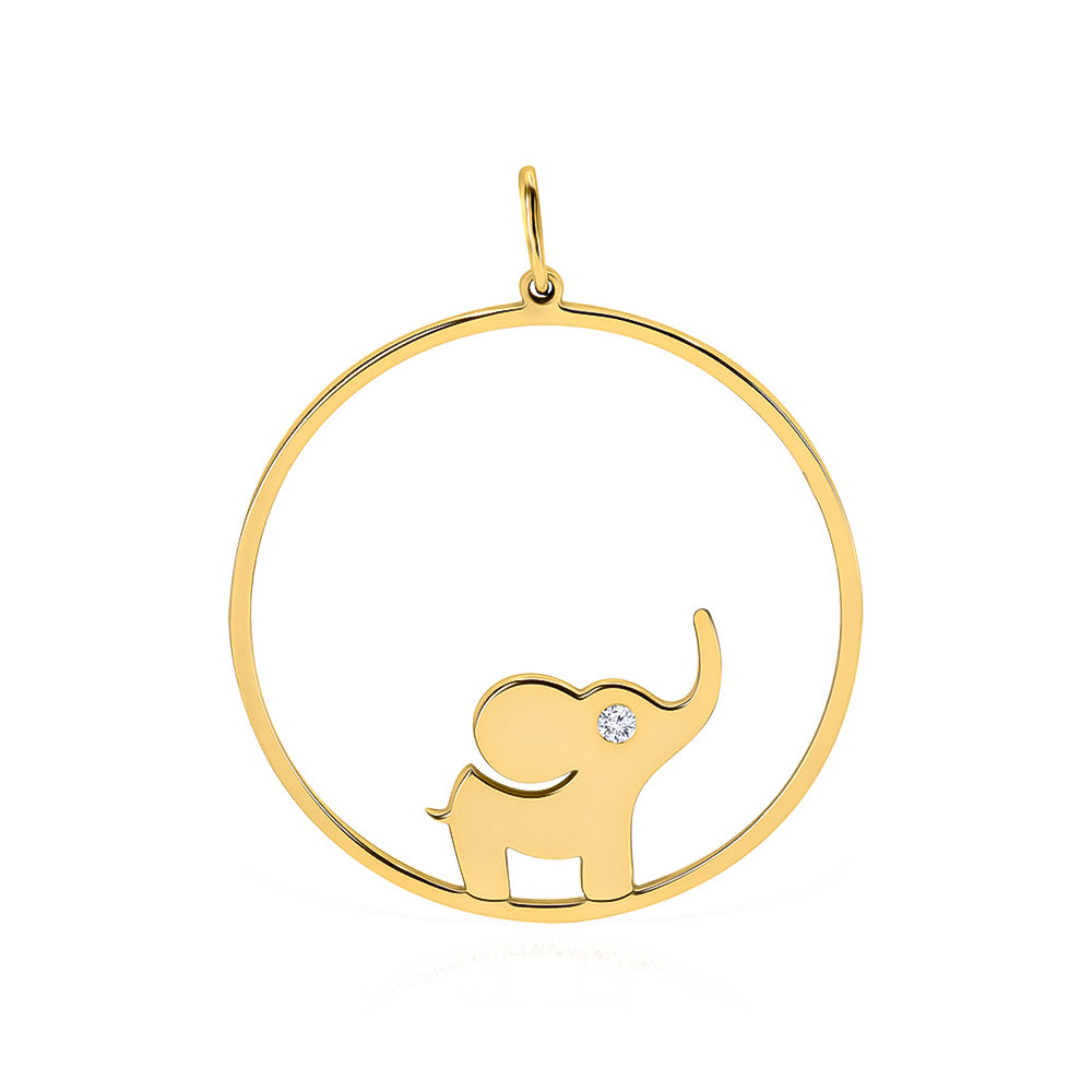Elephant HUG Necklace