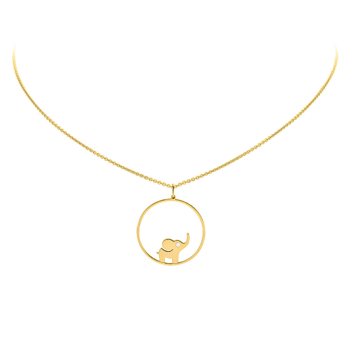 Elephant HUG Necklace