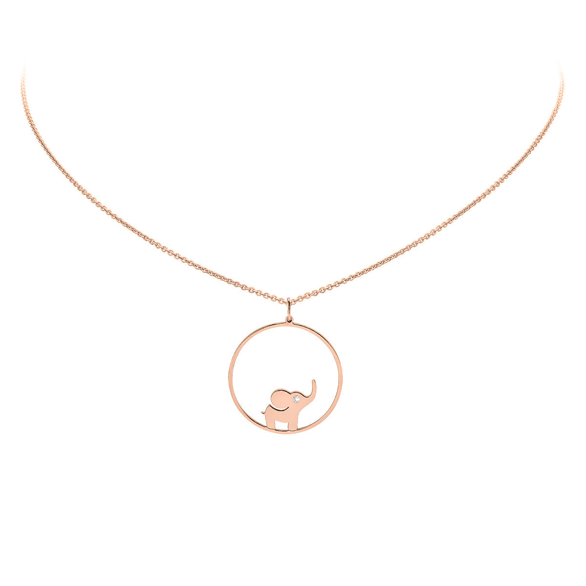 Elephant HUG Necklace