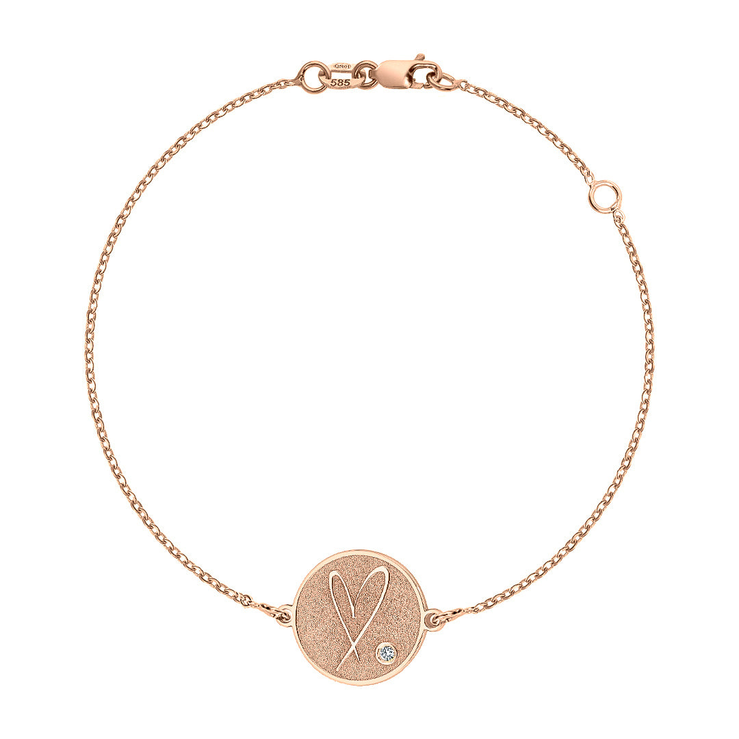 Lucky LOVE Gold Bracelet