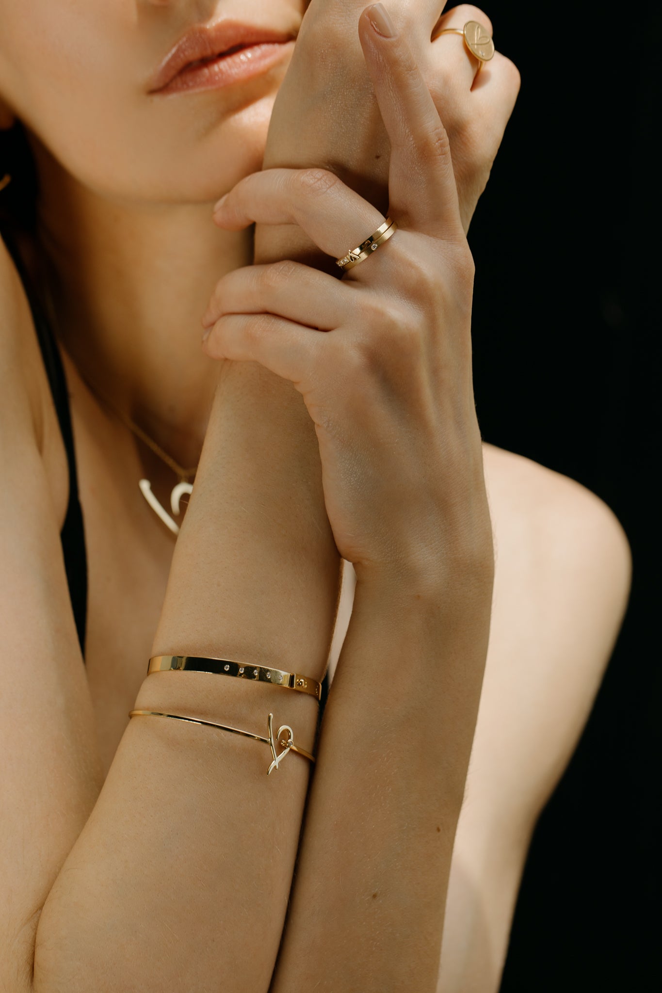 T by ThoSay 1 Diamond Bangle