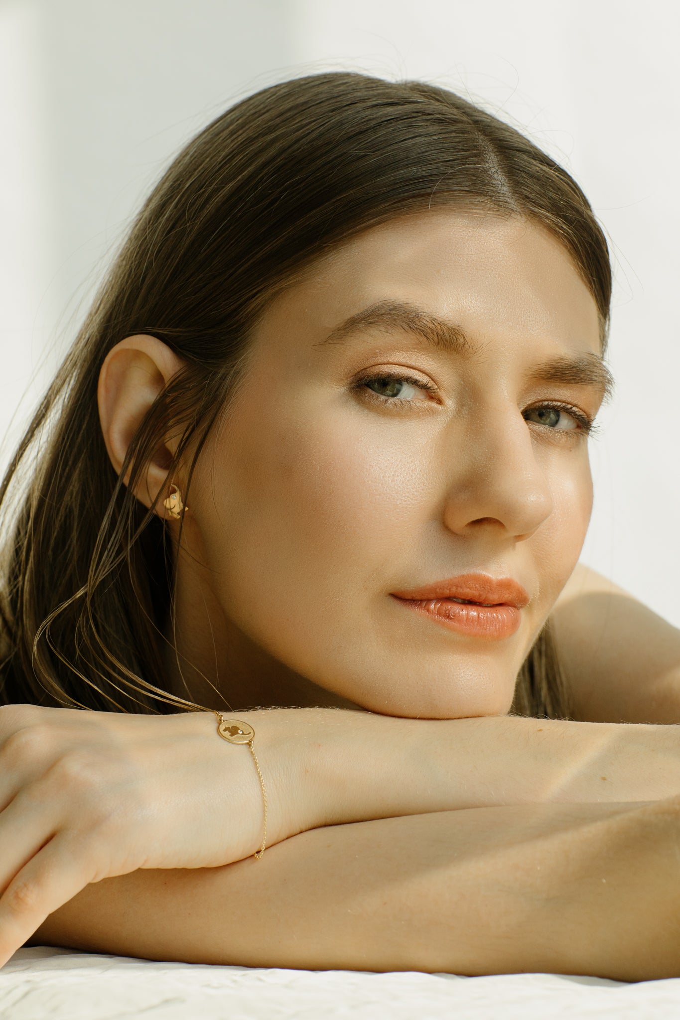 Thosay Elephant Gold Bracelet