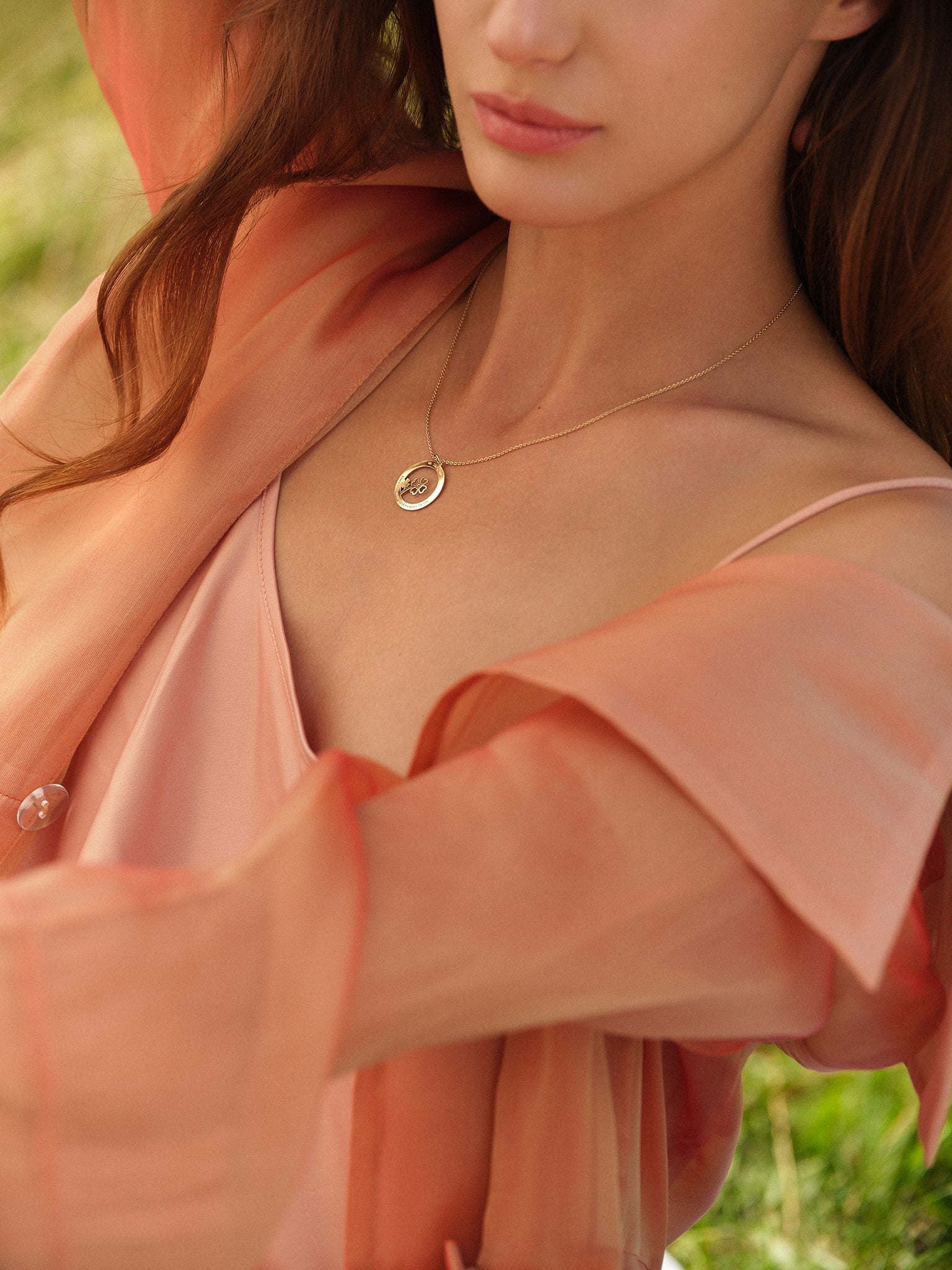 Twin Fortune Necklace