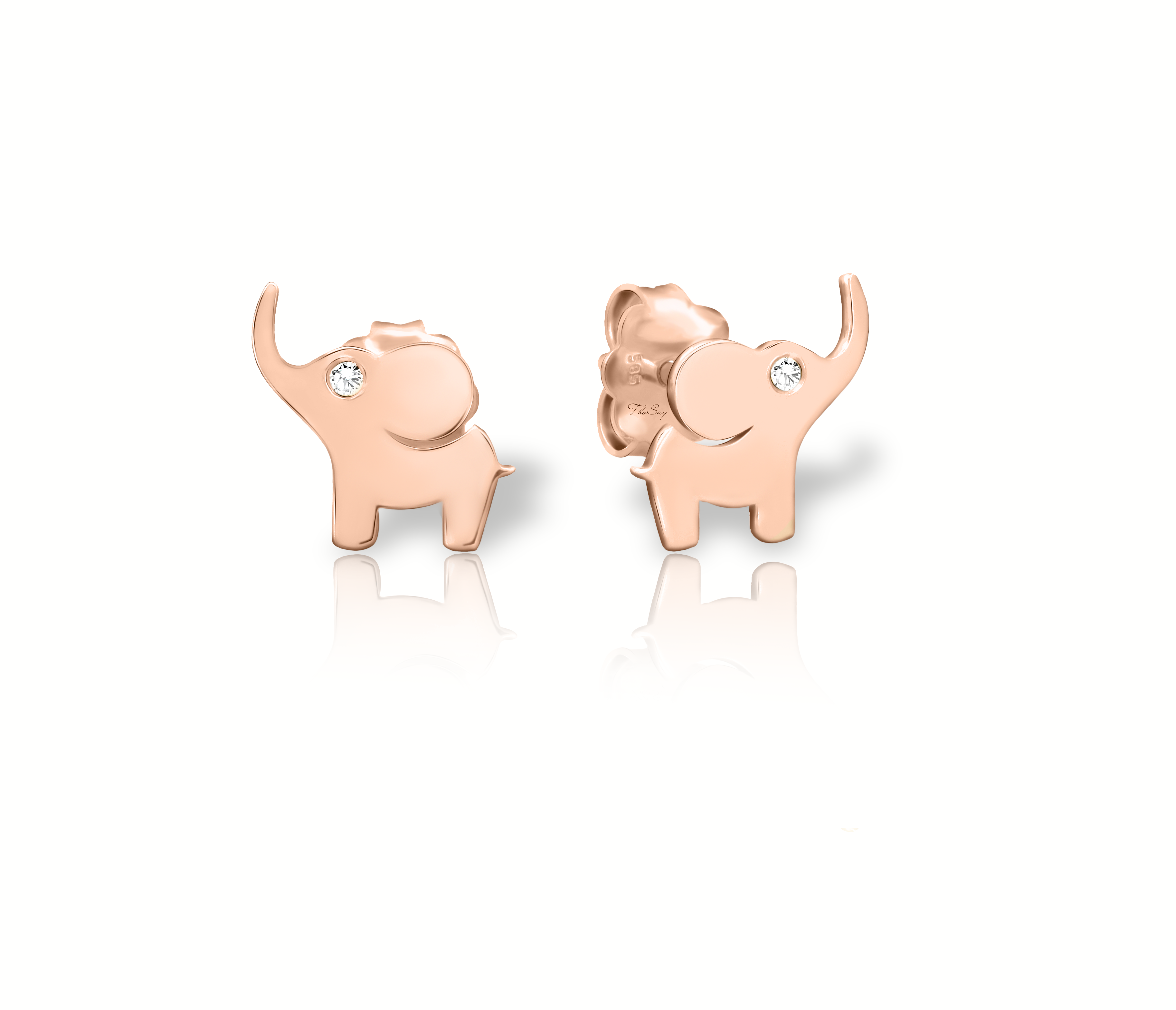 ThoSay Elephant Earrings