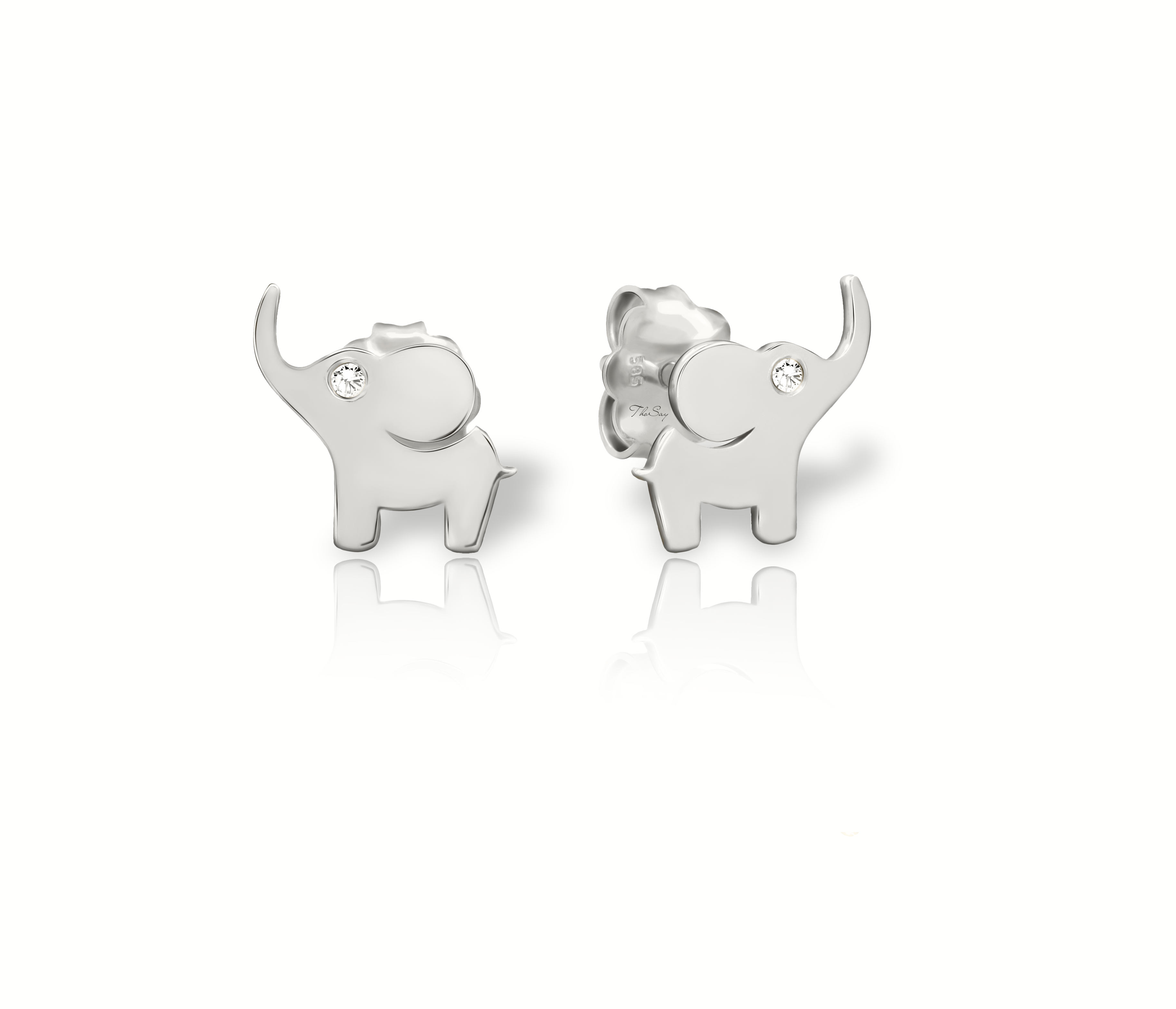 ThoSay Elephant Earrings